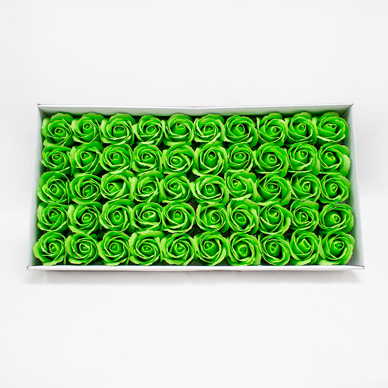 Rosa de sabão Pequena ( 50 Un. ) Verde